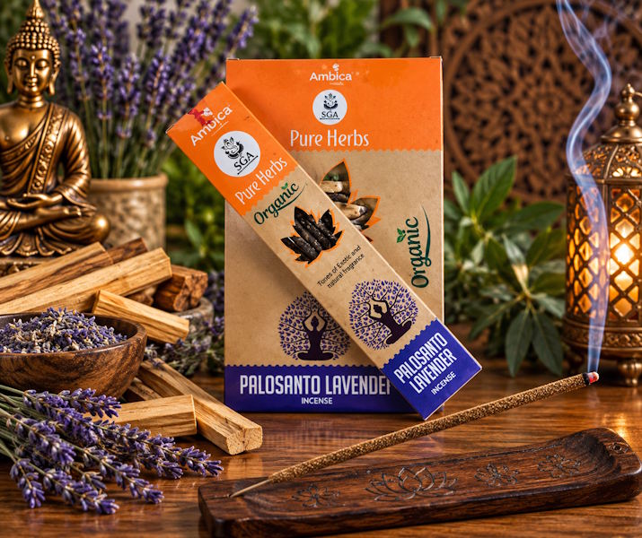 Incienso Orgánico Palo Santo Lavanda Sga Incienso Orgánico Palo Santo Lavanda Sga